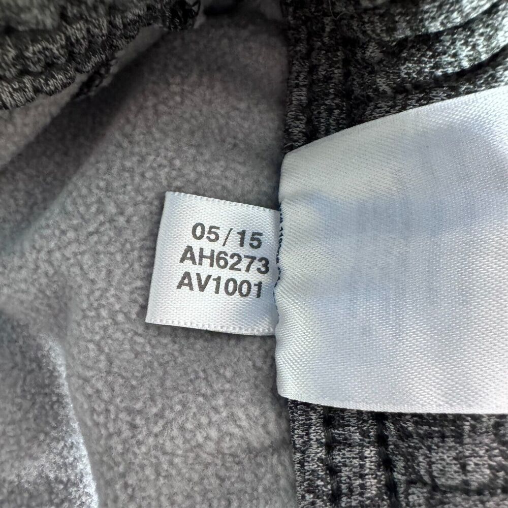 Adidas Sweatpants Mens Medium Climawarm Gray Athletic Logo Streetwear Fleece - Picture 14 of 14